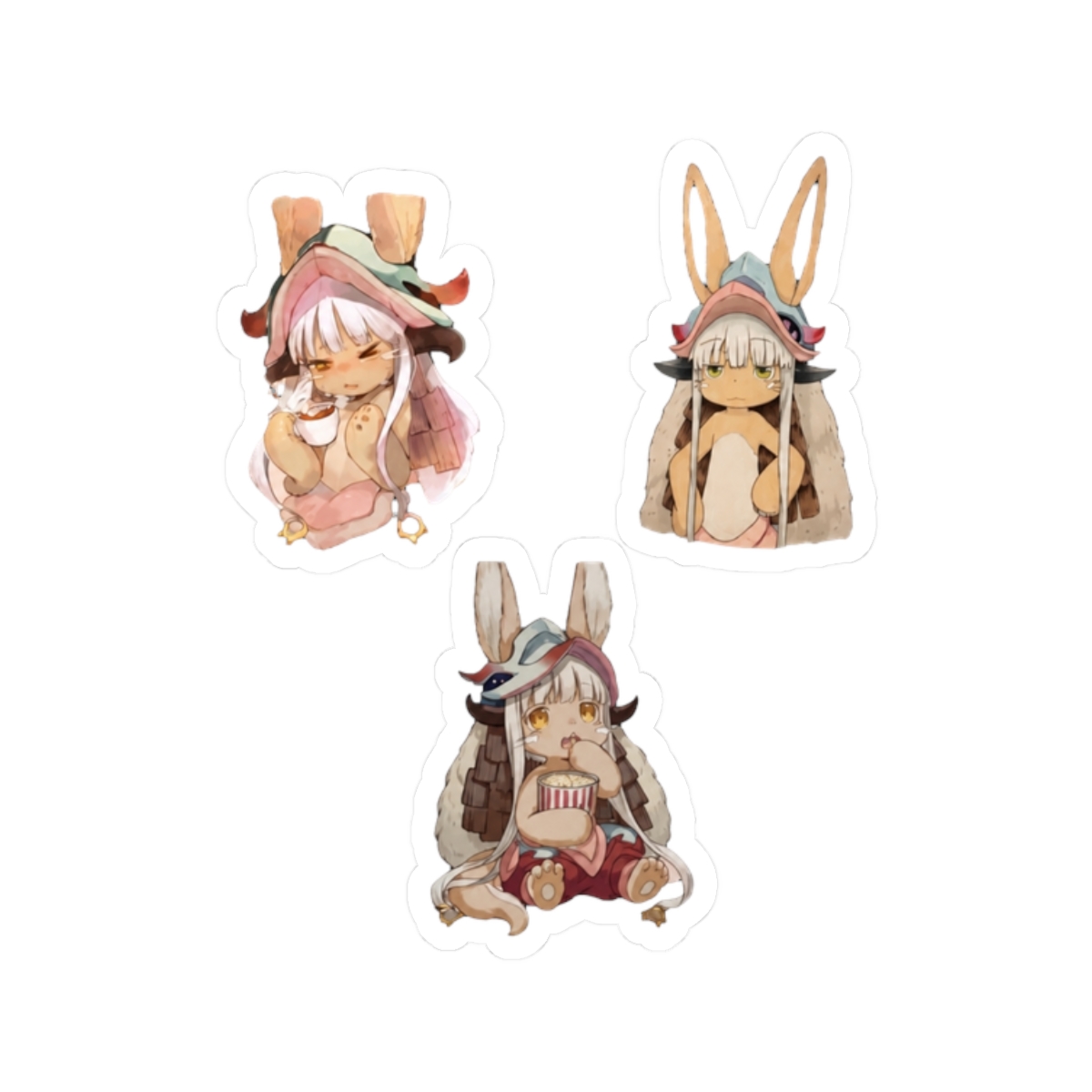 NANACHI Sticker | Cute Vinyl Decal for Everyday Style | Made in Abyss - alternate angle 3, merchandise