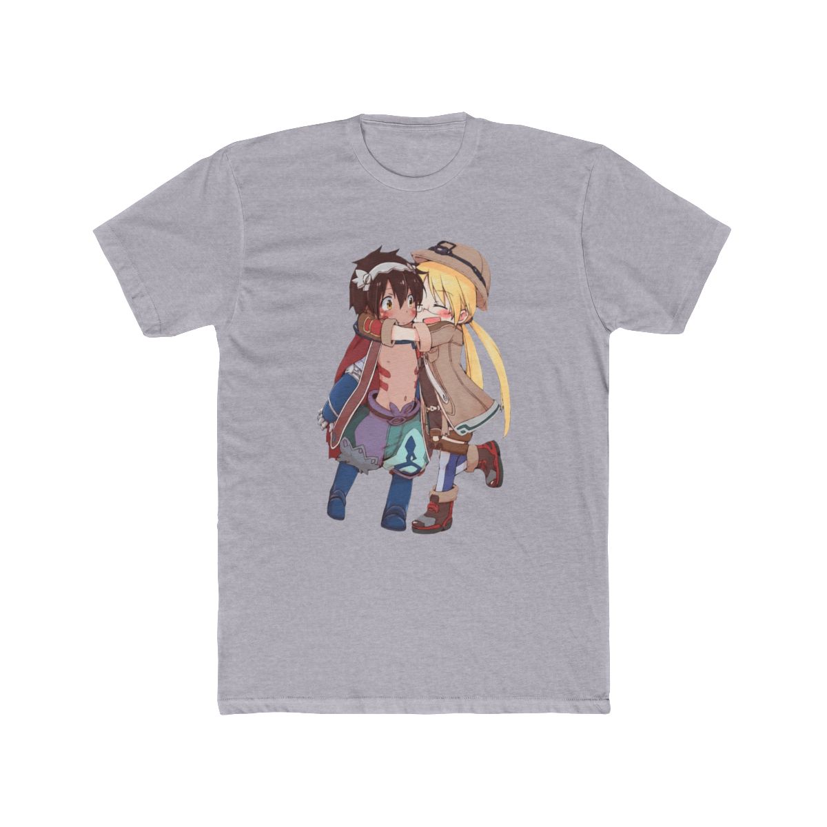 Good Girl Pit Strange Creatures Relics Reg And Riko Cute Fan | Made in Abyss - alternate angle 4, merchandise