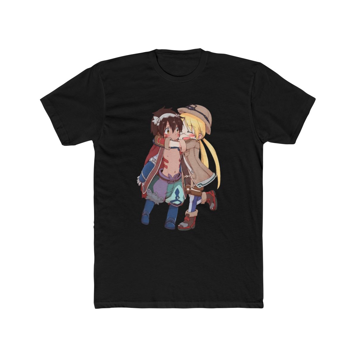 Good Girl Pit Strange Creatures Relics Reg And Riko Cute Fan | Made in Abyss - alternate angle 3, merchandise