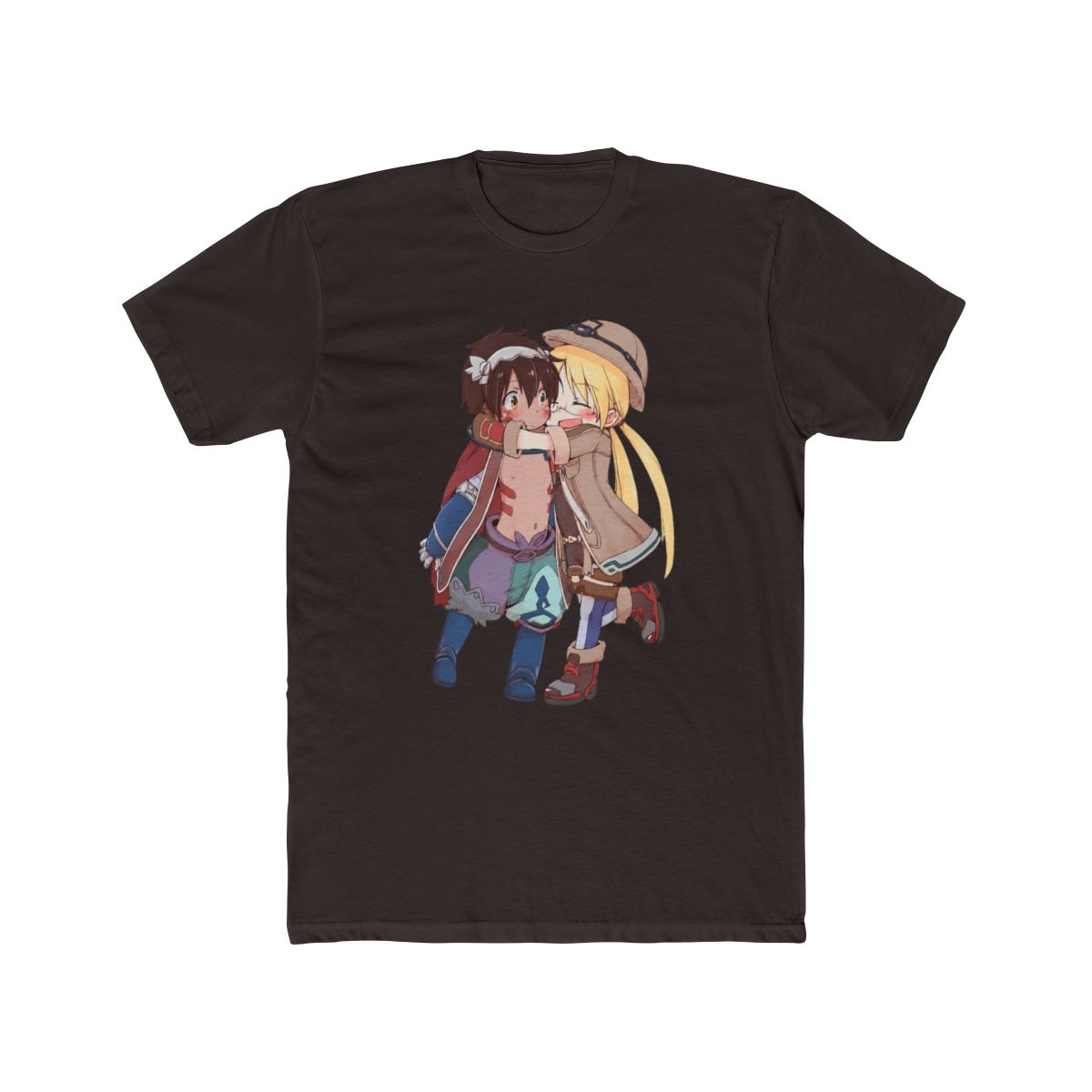 Good Girl Pit Strange Creatures Relics Reg And Riko Cute Fan | Made in Abyss - alternate angle 2, merchandise