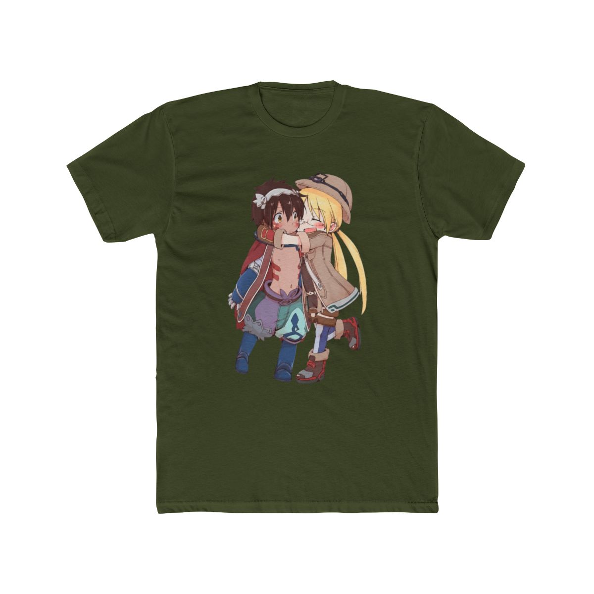 Good Girl Pit Strange Creatures Relics Reg And Riko Cute Fan | Made in Abyss - alternate angle 5, merchandise