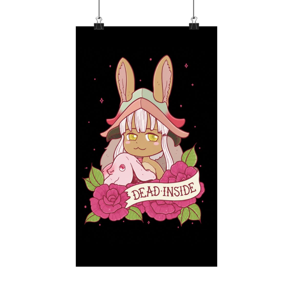 Nanachi & Mitty Dead Inside Posters and Art | Made in Abyss - Official Posters & Wall Art merchandise