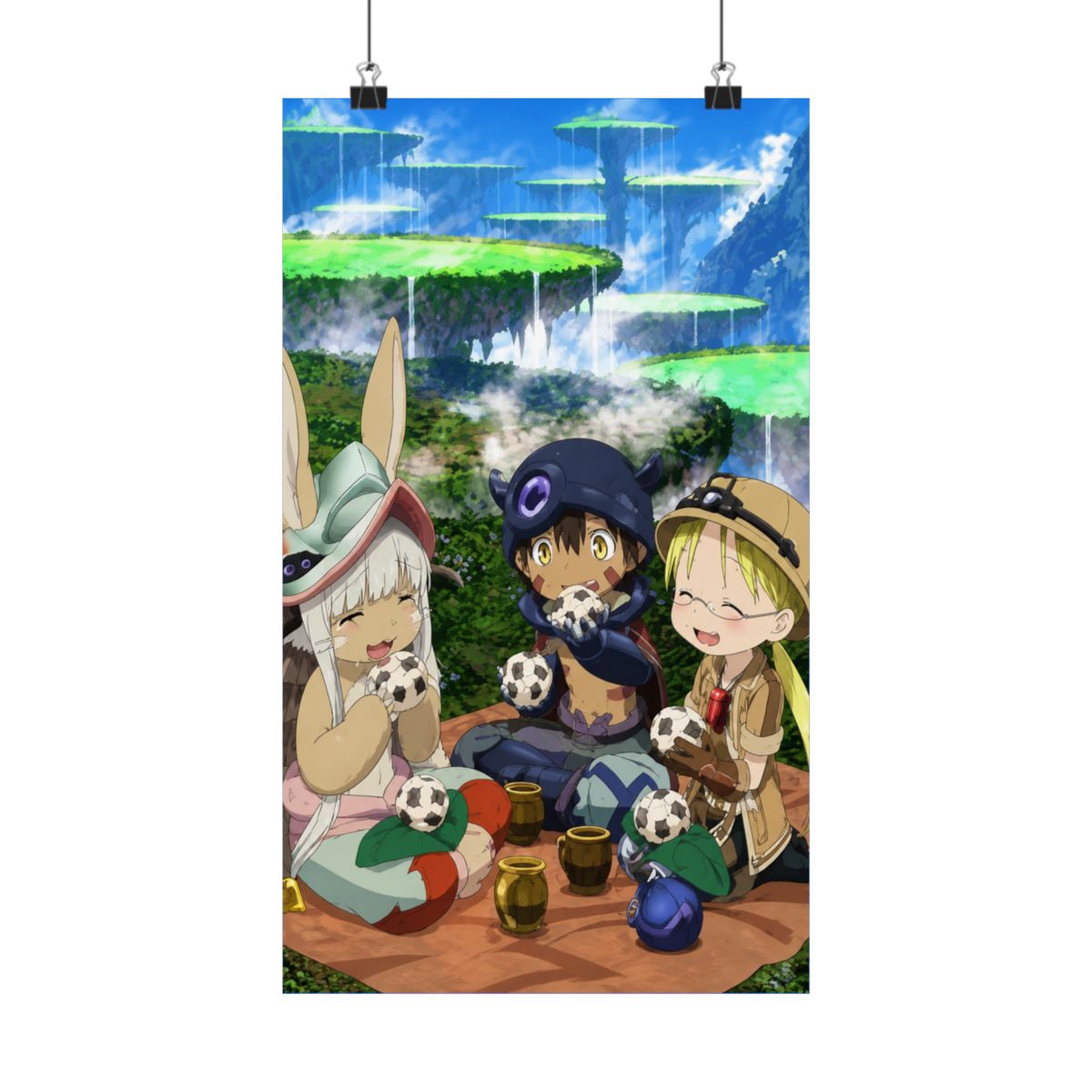 Made in the Abyss Anime Fabric Wall Scroll Poster (32 x 42) Inches | Made in Abyss - alternate angle 1, merchandise