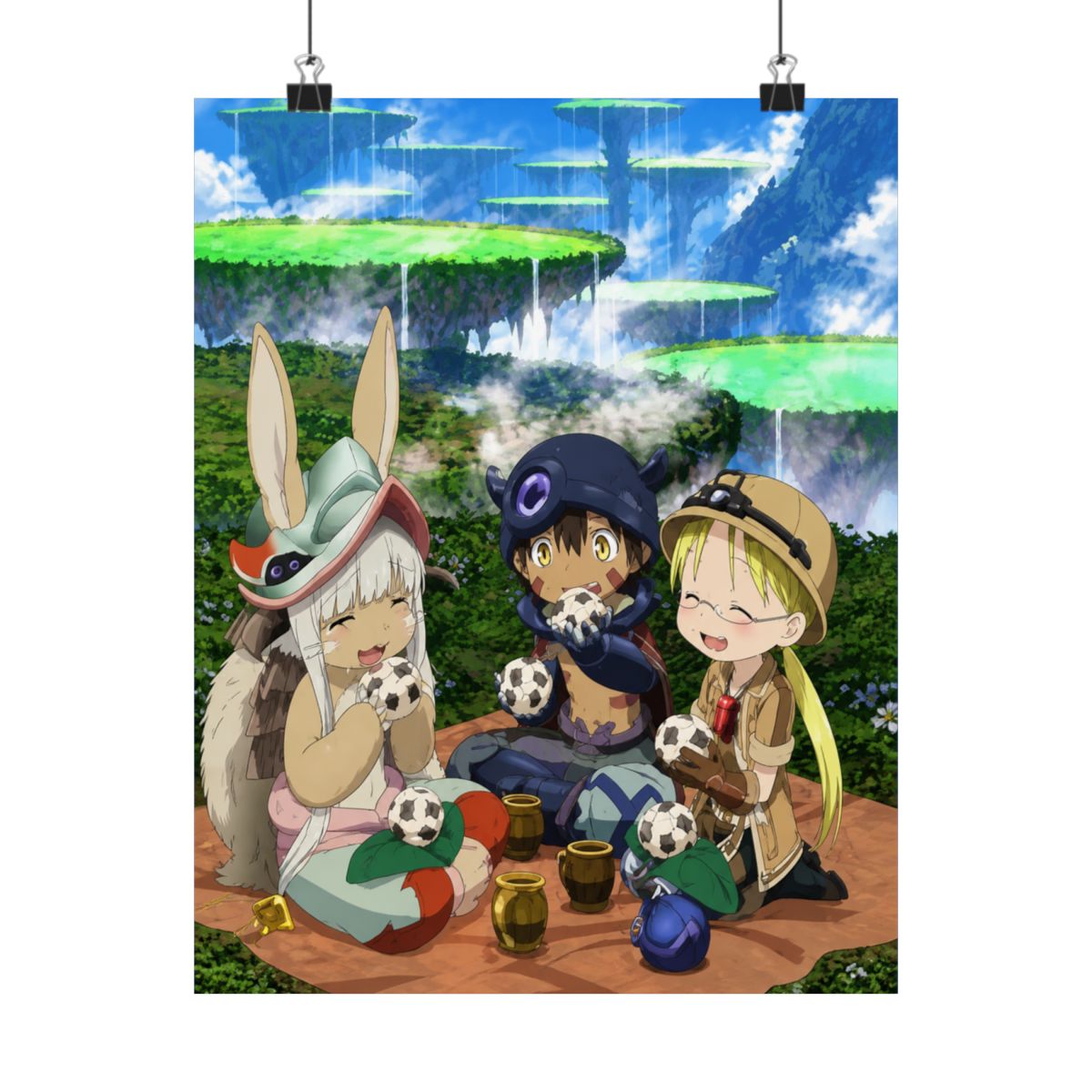 Made in the Abyss Anime Fabric Wall Scroll Poster (32 x 42) Inches | Made in Abyss - alternate angle 5, merchandise