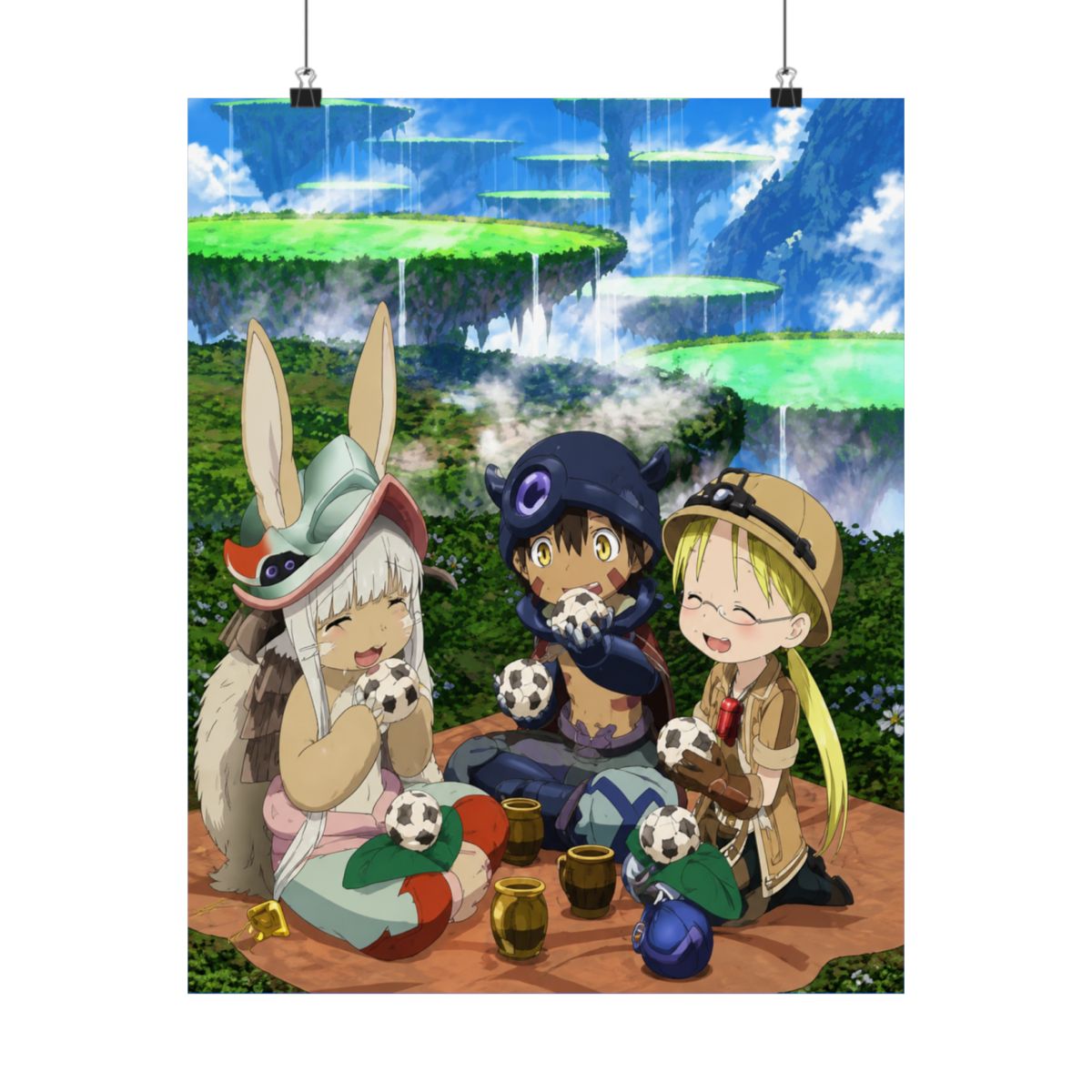 Made in the Abyss Anime Fabric Wall Scroll Poster (32 x 42) Inches | Made in Abyss - alternate angle 3, merchandise