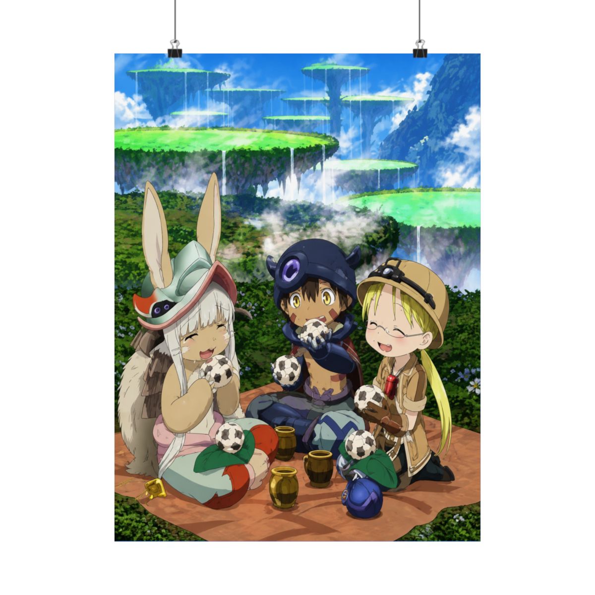 Made in the Abyss Anime Fabric Wall Scroll Poster (32 x 42) Inches | Made in Abyss - alternate angle 2, merchandise